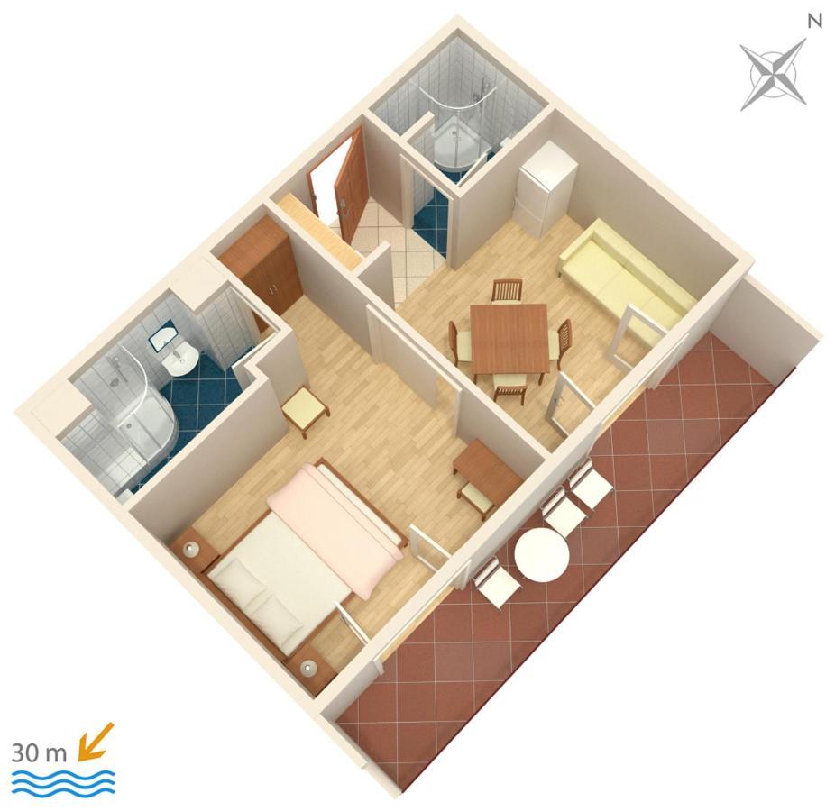 Apartment Igrane 311B Luaran gambar